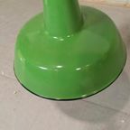 Vintage Emaille Industriële Hanglamp, Groen thumbnail 10