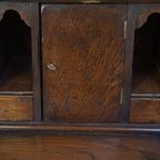 Antieke Subtiele Engelse Secretaire Uit Begin 19e Eeuw Met Een Prachtig Interieur thumbnail 13