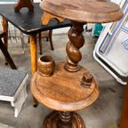 Vintage Bijzettafel / Plantenstaander / Melkkrukje thumbnail 7
