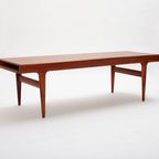 Extendable Coffee Table Designed By Johannes Andersen For Uldum Møbelfabrik, Denmark 1960’S. thumbnail 2