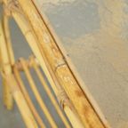 Leuke En Bijzondere Vintage Rotan Salontafel Van Rohé Noordwolde Uit De Jaren ’50 thumbnail 12