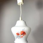 Opaalglas Vintage  Bloem Hanglamp thumbnail 3