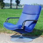 Artifort Draaifauteuil Blauw thumbnail 5