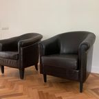 Chesterfield Club Chair Donkerbruin thumbnail 3