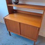 Vintage Zweedse Design Teak Kast Boekenkast thumbnail 5