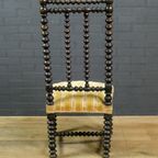 Antique French Bobbin Chair, 19Th Century thumbnail 7