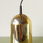 Vrieland Vintage Goudkleurige Lamp Dutch Design Jaren '80 thumbnail 2