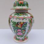 Vintage Chinese Gember Pot.famille Rose thumbnail 9