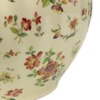 Grote Polychrome Bloempot Cache Pot Longchamp Frankrijk 36cm thumbnail 8