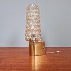 Wandlamp In Bubbelglas En Messing, Helena Tynell,1970 thumbnail 9