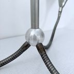 Unieke Vintage Metalen Hanglamp Fleur France ‘60 thumbnail 6