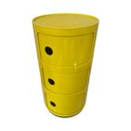 Anna Castelli Ferrieri For Kartell - Storage Unit ‘Componibili’ - Rare, Early, Yellow Edition thumbnail 7