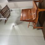 Treinbank Uit Zwitserland Art Nouveau Periode Met Bagagerek thumbnail 13