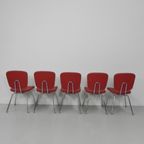 Set Van 5 Vintage Eettafel Stoelen, Diner Style thumbnail 21