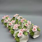 Set Servetringen Rozen Porselein 10 Stuks thumbnail 5