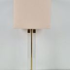 Vintage Plexiglas Tafellamp Messing Regency Lucite Brass ´70 thumbnail 10