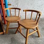 Vintage Chalq Board With A Pair Of Chil Seats thumbnail 6