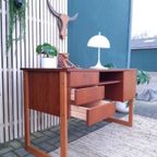 Vintage Bureau Jr 60 70 Retro Desk Mid Century Modern Design thumbnail 4
