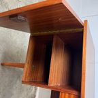 Vintage Houten Bureau / Desk thumbnail 12