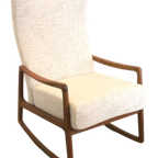 Ole Wanscher France & Son Fauteuil Schommelstoel 'ulfborg' Vintage thumbnail 15