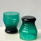 Dutch Design - Kristalunie Maastricht - W.J. Rozendaal - 2× Waterglas (200Ml) thumbnail 2