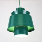 Iconische Tivoli Donkergroene Hanglamp Ontworpen Door Jorn Utzon Voor Nordisk Solar - Denemarken thumbnail 2