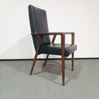Mid-century Fauteuil With High Backrest By German Designer Josef Hillerbrand thumbnail 4