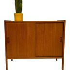 Vintage Dressoir Compacte Kast Jaren 60 Teak Fineer thumbnail 14