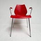 Set Van 4 Maui Kartell Stoelen Van Vico Magistretti, 1980'S thumbnail 11