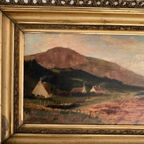 19th Century English Landscape By Alexander Wüst (1837-1876) thumbnail 16
