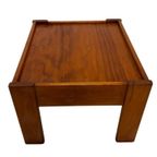 Vintage Set Van 3 Bijzettafels Nesting Grenen Hout Jaren 60 thumbnail 24