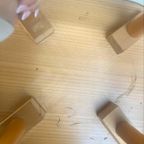Vintage Vierkant Plantentafeltje / Mini Tafeltje thumbnail 3