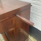 Antiek Mahonie Dressoir/ Buffet Met Veel Mogelijkheden Zie De Omschrijving En Foto'S thumbnail 6
