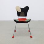 Postmoderne Design Stoel "Ettorina" Javier Mariscal Moroso, 1990S thumbnail 4