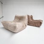 Opnieuw Gestoffeerde 1 Zits Togo Van Ligne Roset, 1990'S thumbnail 13