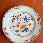 18Th Century Chinese Imari Floral Dish Plate Porcelain thumbnail 16