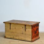Folk Art Bruidskist, Circa 1850 thumbnail 16