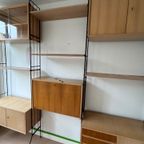 Vintage Modulair Wandmeubelsysteem Jaren 50 Silverschild thumbnail 7