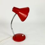 Hala Zeist - Bureaulamp - Rood - Flexibele Hals - 60'S thumbnail 2