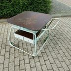 Werktafel , Industriële Tafel , Sidetable Met 2 Verdiepingen thumbnail 3