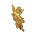 Grote Gouden Engel Cherubijn Putti Muur Decoratie Beeldje 30Cm thumbnail 6