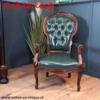 Rode Italiaanse Vintage Designfauteuil thumbnail 19