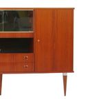 Vintage Highboard Buffetkast Dressoir In Teak, 1960S thumbnail 13