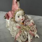 Goodwill. Porseleinen Poppen "Harlekijn". thumbnail 3