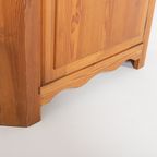 Axel Einar Hjorth ‘lovö’ Solid Pine Corner Cabinet By Nordiska Kompaniet thumbnail 11