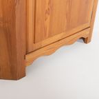 Axel Einar Hjorth ‘Lovö’ Solid Pine Corner Cabinet By Nordiska Kompaniet thumbnail 11