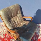 Retro Vintage Deens Design Fauteuils, Ingmar Relling, Stoel thumbnail 6