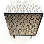 Vintage Dressoir Bekleed Met Hicks Hexagon Van Cole And Son thumbnail 2