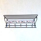 Qg50 – Jaren 50 Wandkapstok – Coatrack 50’s thumbnail 2