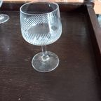 Mooi Glasservies, Met Subtiel Geslepen Motief. thumbnail 18